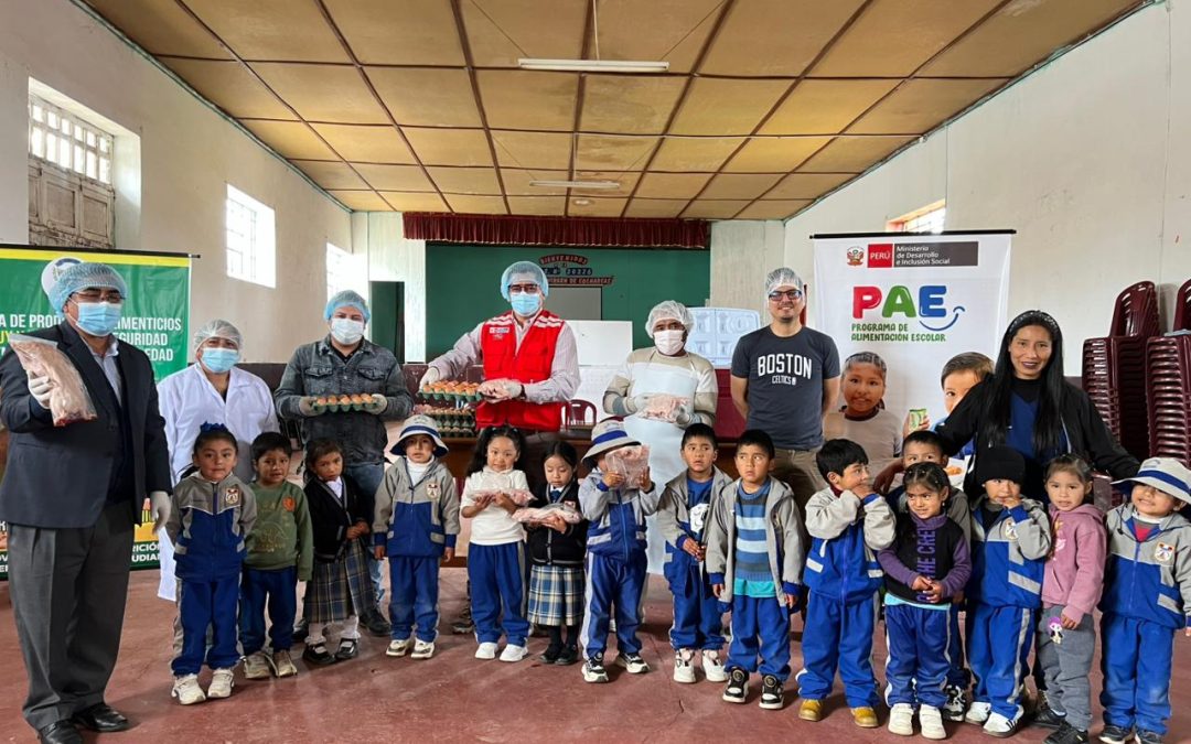 Escolares recibirán desayunos con cuy y huevos de corral para combatir la anemia en Orcotuna