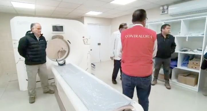 CONTRALORÍA GENERAL DE LA REPÚBLICA EVIDENCIA TOMÓGRAFO INOPERATIVO HACE MÁS DE SEIS AÑOS