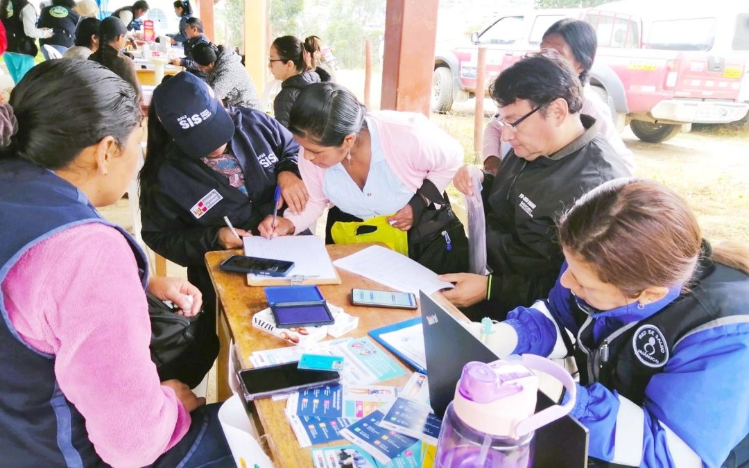 EN JORNADA MULTISECTORIAL MÁS DE 420 PERSONAS RECIBEN ATENCIÓN INTEGRAL DEL ESTADO EN TAMBO HUARAPA, HUÁNUCO