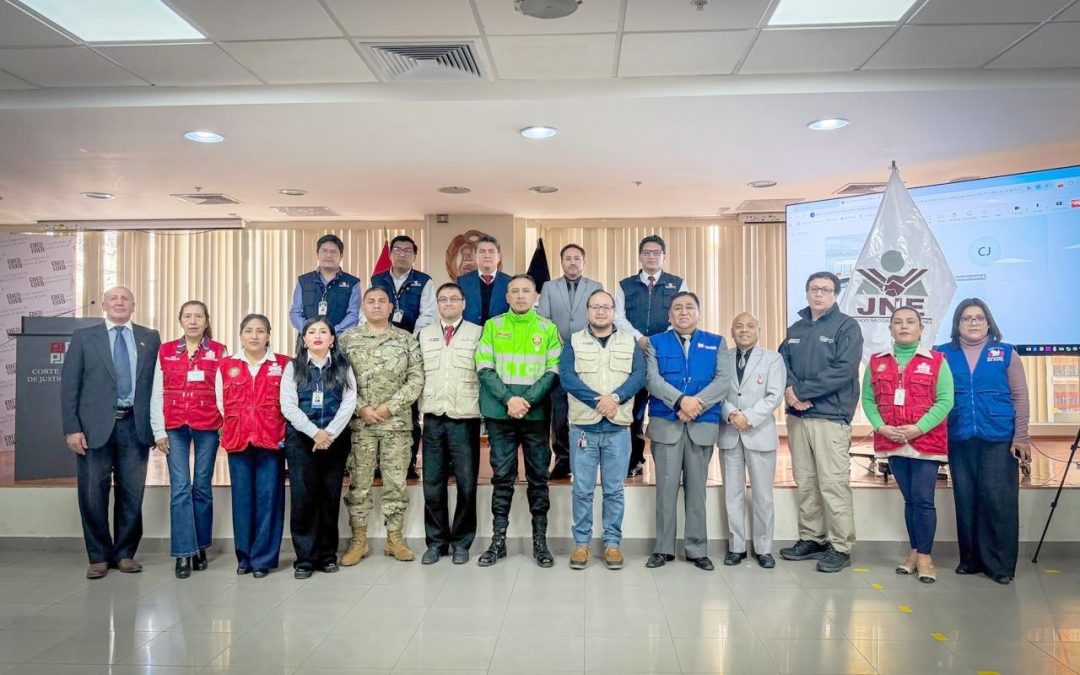 JURADO ESPECIAL ELECTORAL HUANCAYO REFUERZA ACCIONES PREVENTIVAS ANTE POSIBLES RIESGOS EN SEGUNDA ELECCIÓN PRESIDENCIAL