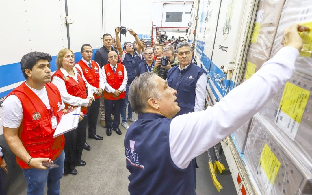 JURADO NACIONAL DE ELECCIONES FISCALIZÓ DESPLIEGUE DEL MATERIAL ELECTORAL PARA SEGUNDA ELECCIÓN PRESIDENCIAL
