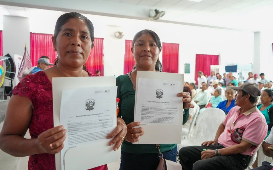 EN JUNÍN Y HUANCAVELICA PROGRAMA DE FORMALIZACION DE LICENCIAS DE USO DE AGUA CON FINES POBLACIONALES ES SIMPLIFICADO, MASIVO Y GRATUITO