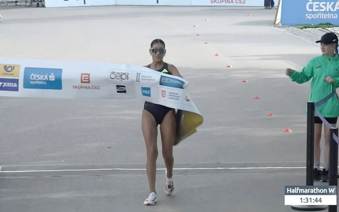KIMBERLY GARCÍA OBTIENE MEDALLA DE ORO EN REPÚBLICA CHECA EN MARCHA ATLÉTICA