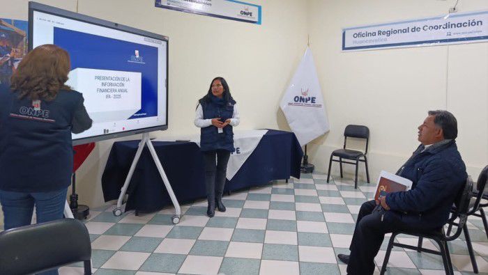 OFICINA NACIONAL DE PROCESOS ELECTORALES CAPACITARÁ A ORGANIZACIONES POLÍTICAS PARA QUE PRESENTEN INFORMACIÓN FINANCIERA
