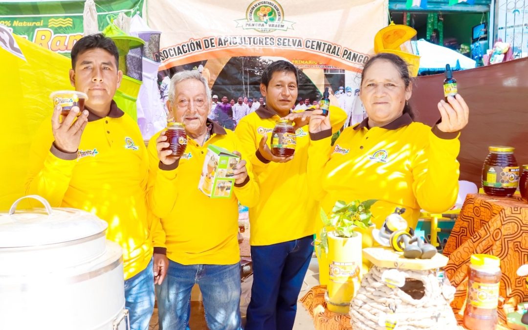 APICULTORES DEL VRAEM ASISTIDOS POR DEVIDA PROYECTAN PRODUCIR 30 TONELADAS DE MIEL EN 2026
