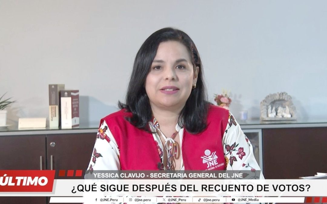 A MEDIADOS DE MAYO EL JURADO NACIONAL DE ELECCIONES TIENE PREVISTO CONTAR CON RESULTADOS DE LA ELECCIÓN PRESIDENCIAL REALIZADO EL 12 DE ABRIL