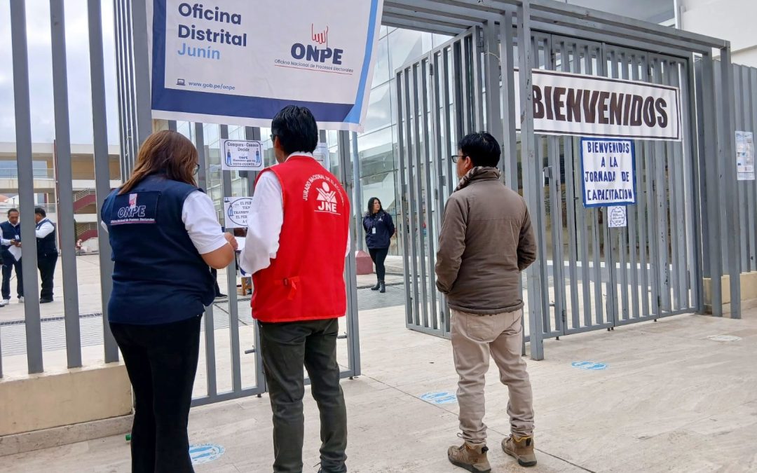 OFICINA NACIONAL DE PROCESOS ELECTORALES (ONPE) ALISTA ELECCIONES PRIMARIAS CON PARTICIPACIÓN DE 23 ORGANIZACIONES POLÍTICAS