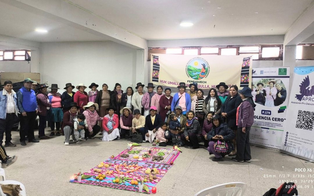 MUJERES DE ANGARAES FORTALECEN SUS CAPACIDADES PARA IMPULSAR SU AUTONOMÍA ECONÓMICA