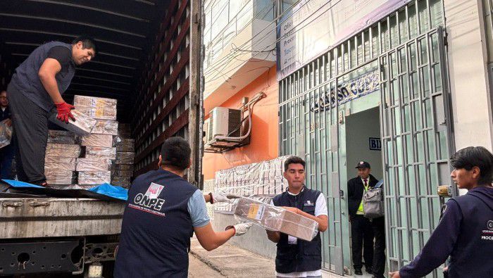 OFICINA DESCENTRALIZADA DE PROCESOS ELECTORALES GRAU, EN APURÍMAC, FUE LA ÚLTIMA EN RECIBIR MATERIAL ELECTORAL