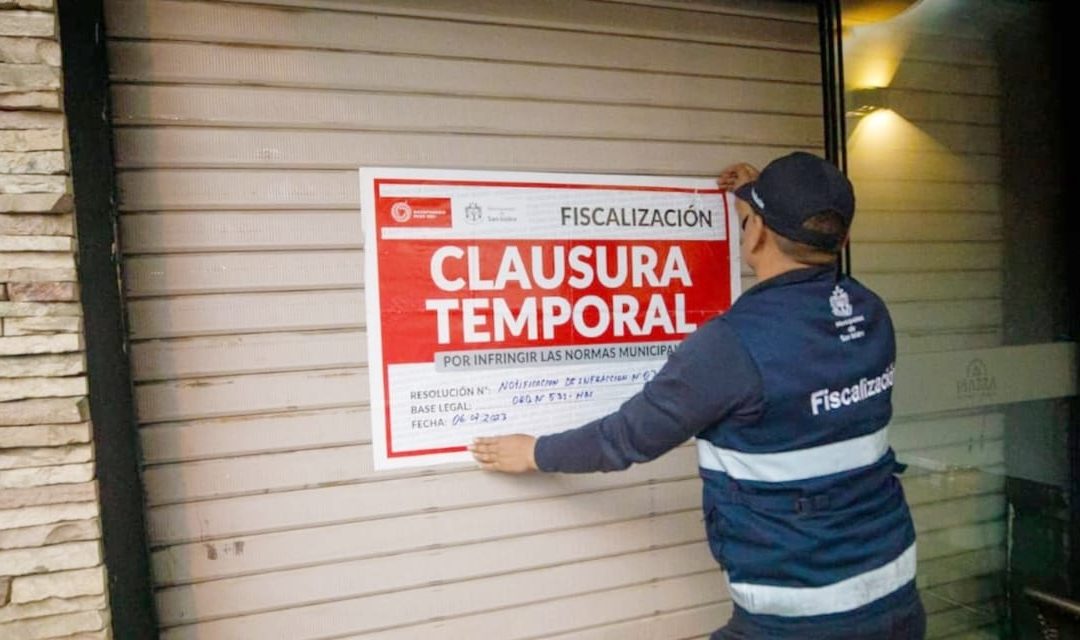 MUNICIPALIDAD PROVINCIAL DE OXAPAMPA CONTINÚA FISCALIZACIONES INOPINADAS Y DISPONE CLAUSURAS TEMPORALES POR COMERCIALIZACIÓN DE PRODUCTOS VENCIDOS