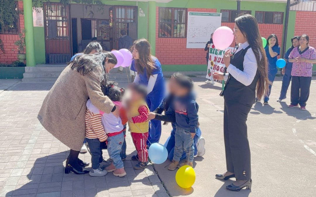 DOS HERMANITOS DE 2 AÑOS Y DE 28 DÍAS DE NACIDA SON ALBERGADOS POR LA BENEFICENCIA DE HUANCAYO
