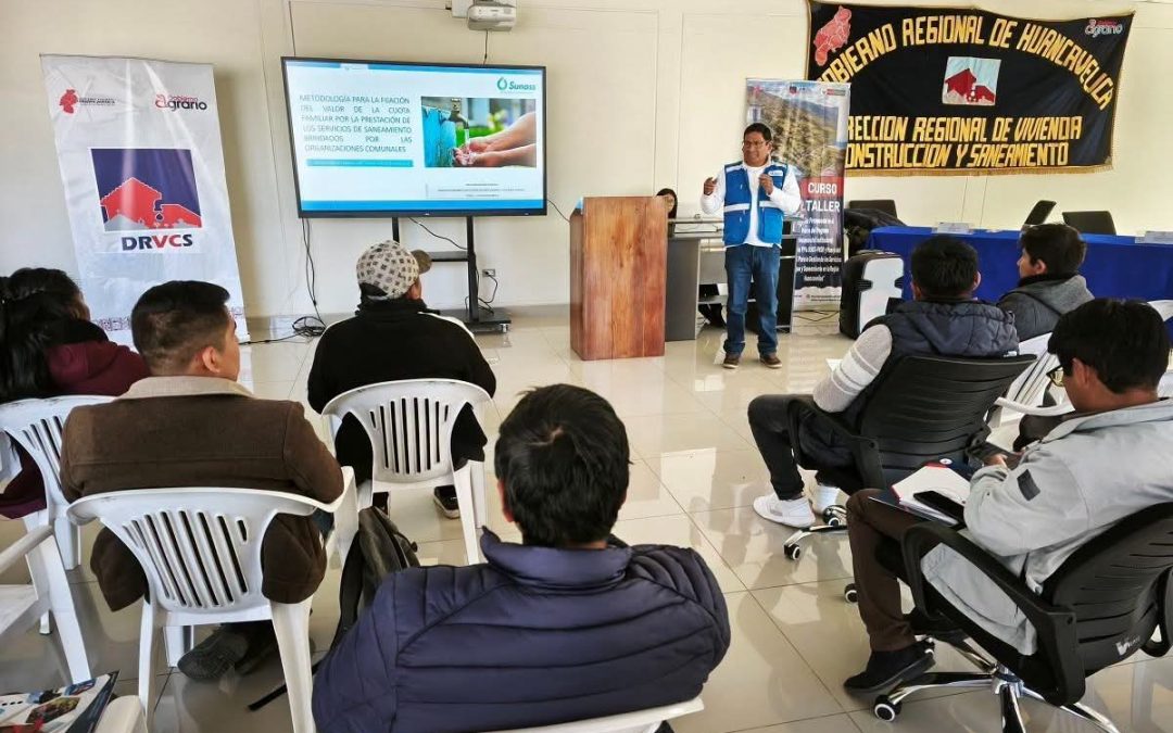 SUNASS CAPACITÓ A MUNICIPIOS SOBRE CUOTA FAMILIAR PARA SOSTENIBILIDAD DEL AGUA Y SANEAMIENTO