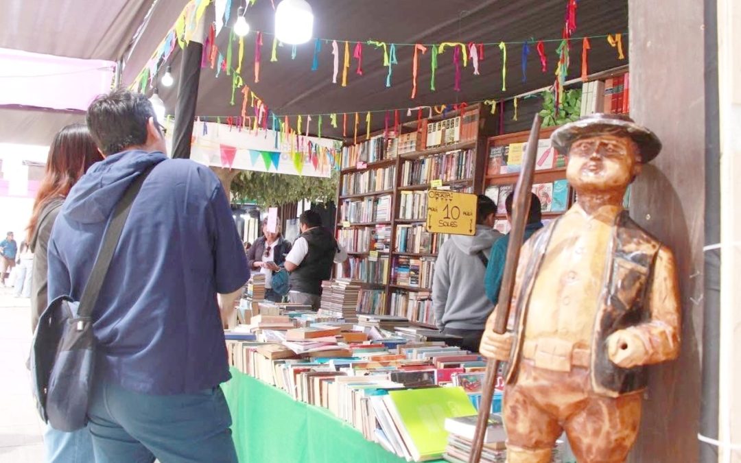 ANUNCIAN PRESENTACIÓN DE LA III FERIA INTERNACIONAL DEL LIBRO 2026 EN LA PLAZA DE ARMAS DE JAUJA