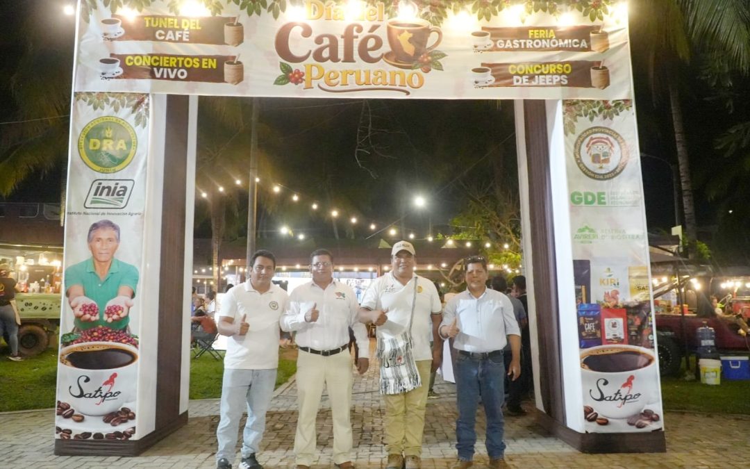 DIRECCIÓN REGIONAL DE AGRICULTURA – JUNÍN RECONOCE EL VALOR DEL CAFÉ Y EL ESFUERZO DE LOS PRODUCTORES EN EL DÍA DEL CAFÉ PERUANO