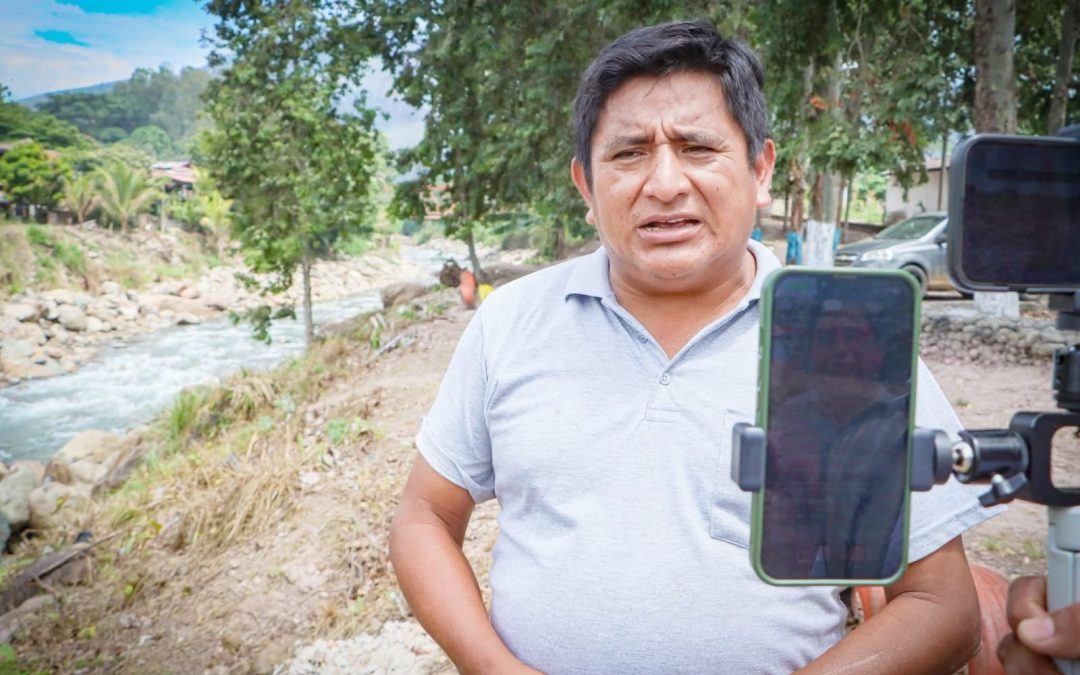 MAZAMARI REFUERZA PROTECCIÓN DEL RÍO CON TRABAJOS DE DESCOLMATACIÓN Y CONFORMACIÓN DE DIQUES