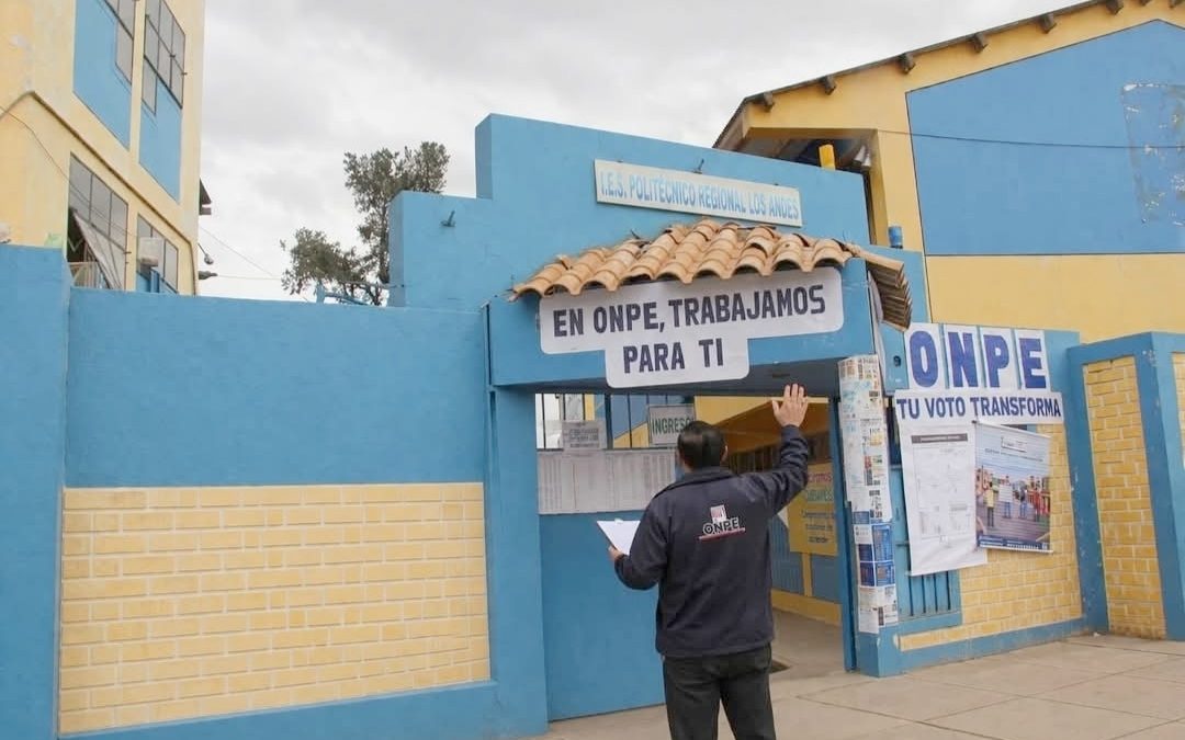 ATENCIÓN ELECTORES: ONPE REUBICA CINCO LOCALES DE VOTACIÓN PARA LAS ERM 2026, EN HUANCAYO