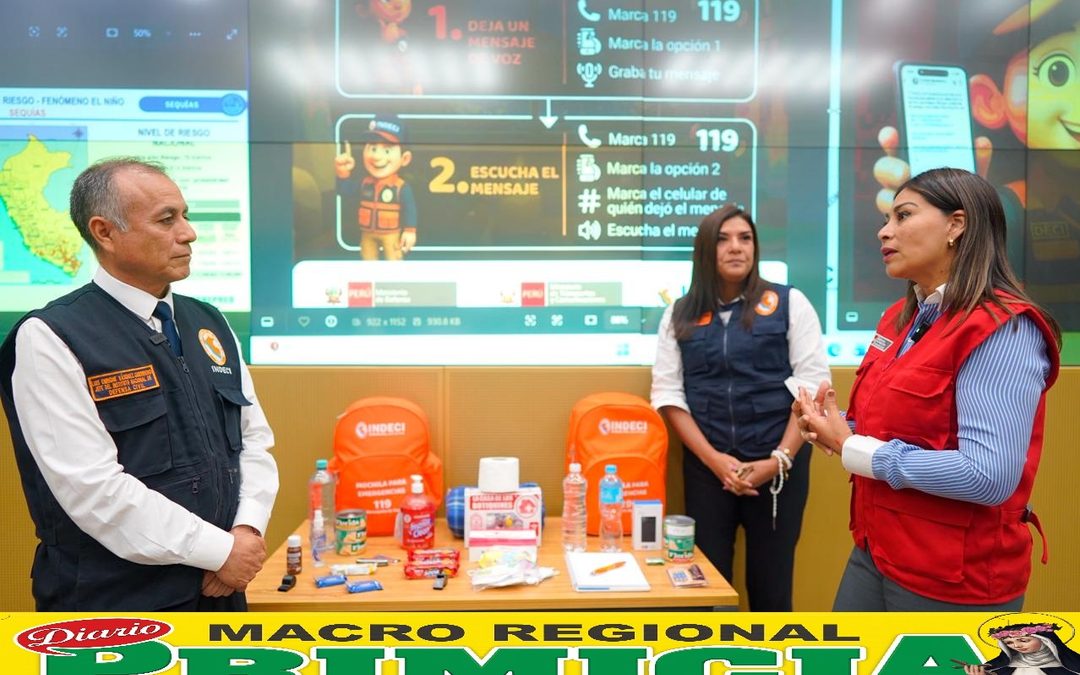 El Ministerio de Desarrollo e Inclusión Social (Midis) y el Indeci coordinan acciones de respuesta ante el posible impacto del Fenómeno El Niño