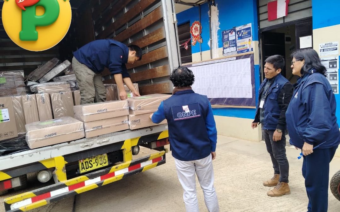 ODPE HUANCAVELICA RECIBE MATERIAL PARA CAPACITAR A ACTORES ELECTORALES