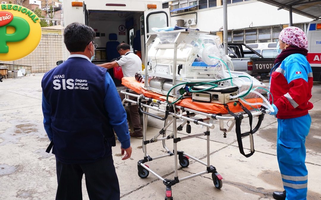TRASLADO AEROMÉDICO DE MELLIZOS TARMEÑOS CULMINA CON ÉXITO EN LIMA