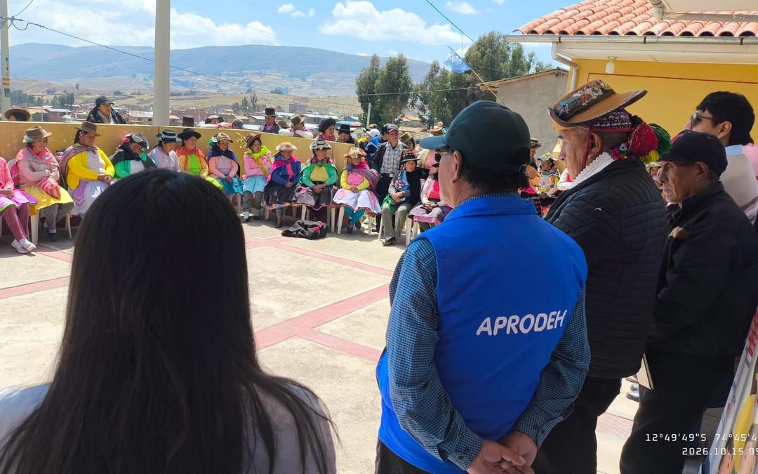 HUANCAVELICA CONMEMORA EL DÍA INTERNACIONAL DE LA MUJER RURAL CON JORNADA MULTISECTORIAL DE ORIENTACIÓN Y RECONOCIMIENTO