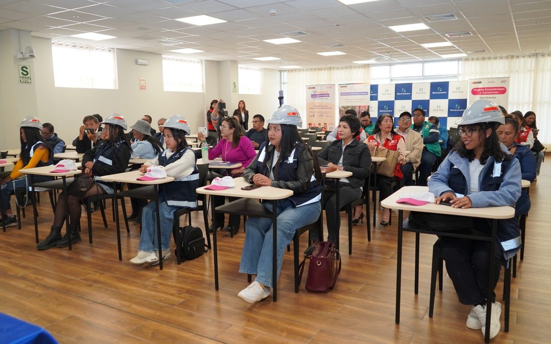 ELECTROCENTRO LANZA PROGRAMA “FORMANDO MUJERES ELECTRICISTAS” PARA CAPACITAR A 30 MUJERES EN SITUACIÓN DE VULNERABILIDAD