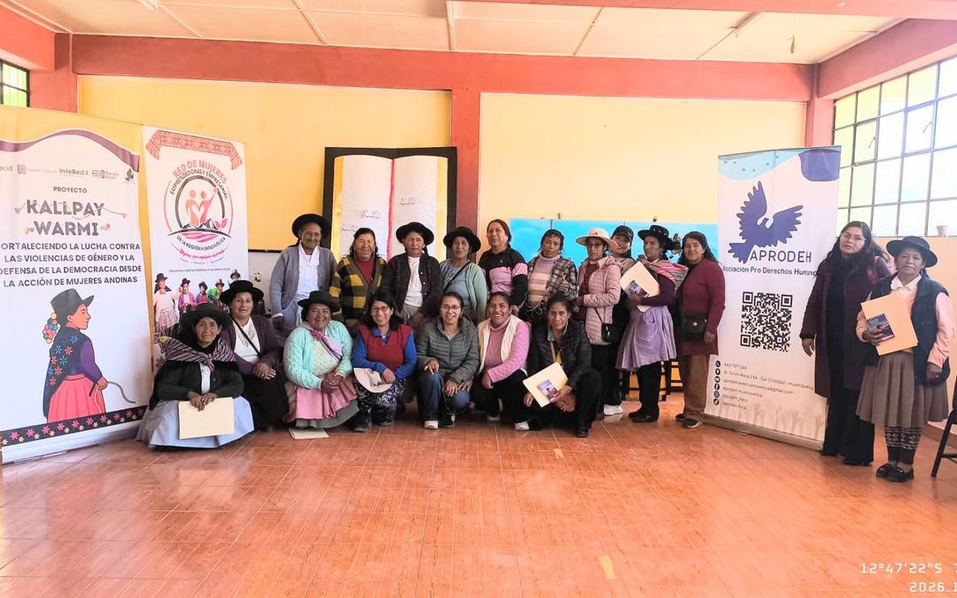 EMPRENDEDORAS Y EMPRESARIAS DE HUANCAVELICA FORTALECEN SU ORGANIZACIÓN PARA IMPULSAR SUS NEGOCIOS