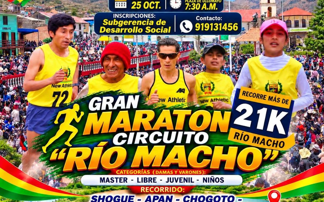 ULCUMAYO SE PREPARA PARA LA GRAN MARATÓN