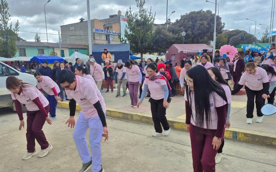 JUNÍN SE UNIÓ EN UN GRAN BAILETÓN POR LA PREVENCIÓN DEL CÁNCER DE MAMA