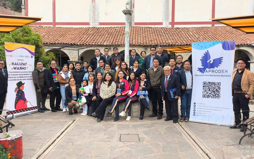APRODEH PROMUEVE EDUCACIÓN INTERCULTURAL, INCLUSIVA Y LIBRE DE VIOLENCIA EN I FORO EDUCATIVO REGIONAL AL 2030