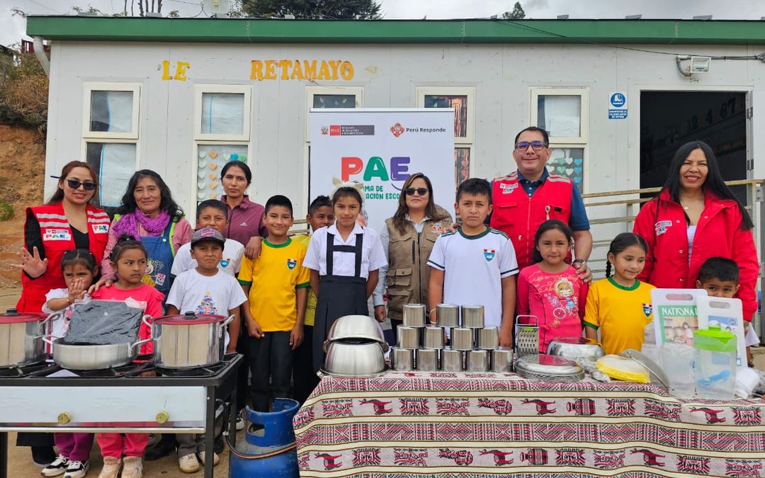 HUÁNUCO: PAE Y MUNICIPALIDADES ENTREGAN KITS DE COCINA Y MENAJE PARA MEJORAR LA ALIMENTACIÓN ESCOLAR