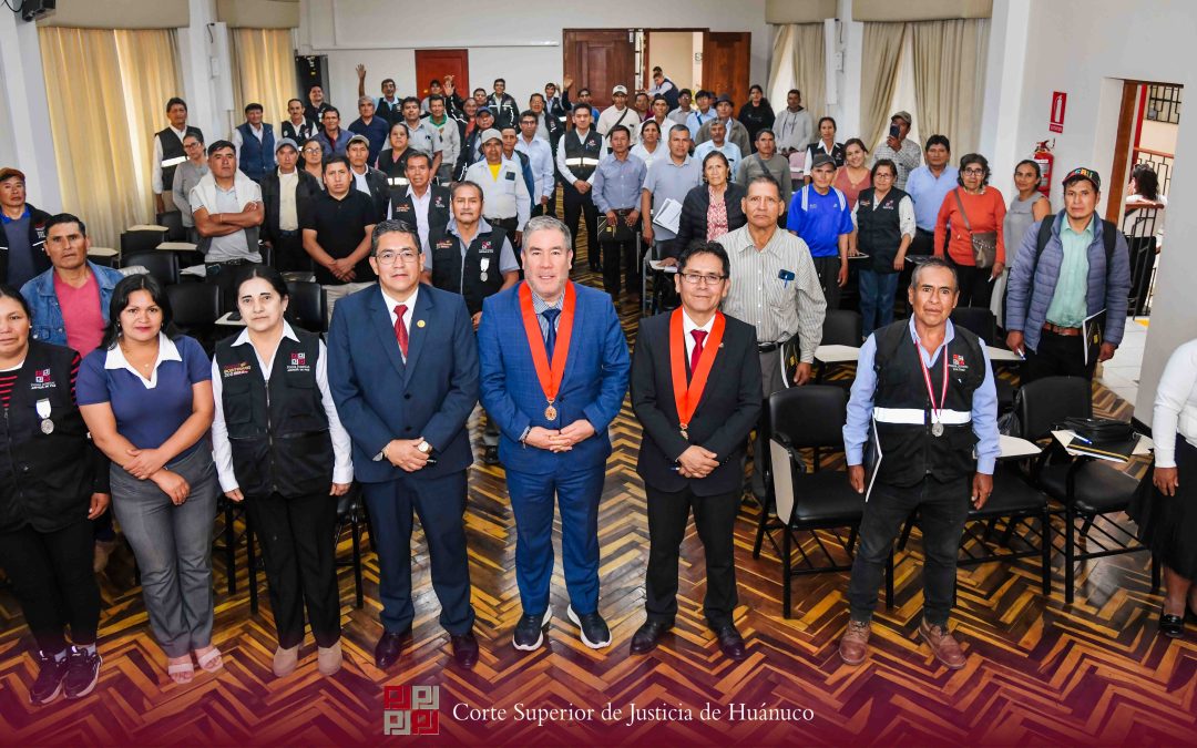 JUECES DE PAZ EJECUTAN III JORNADA DE CAPACITACIÓN PARA FORTALECER LA JUSTICIA COMUNITARIA
