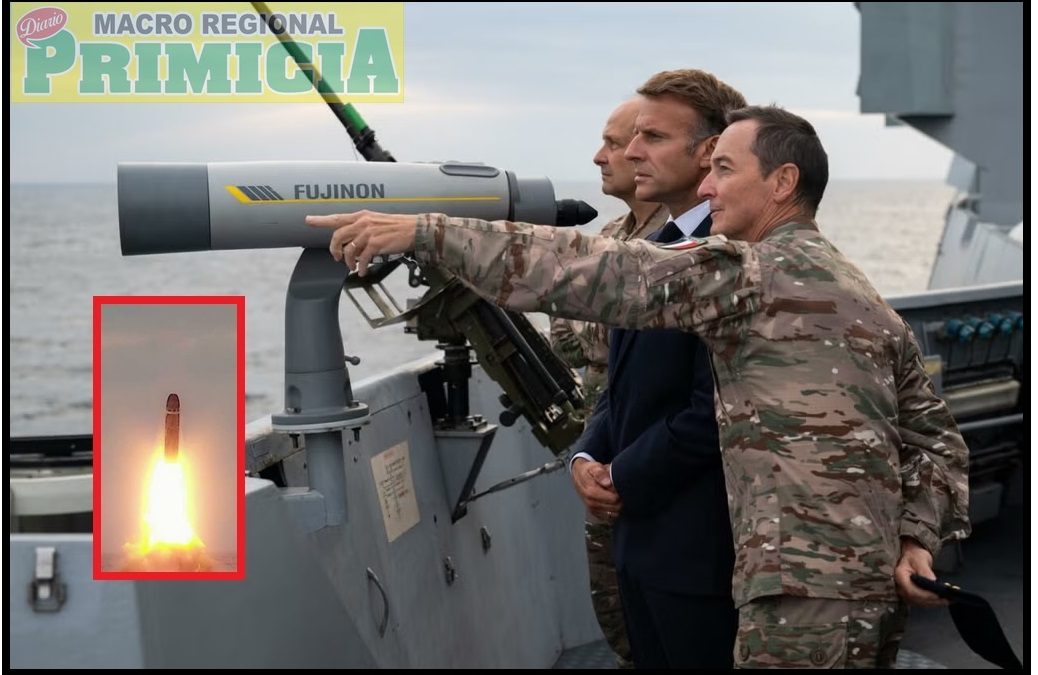 ¡ALERTA MUNDIAL! FRANCIA REALIZÓ LANZAMIENTO DE UN MISIL NUCLEAR M51 DESDE UN SUBMARINO