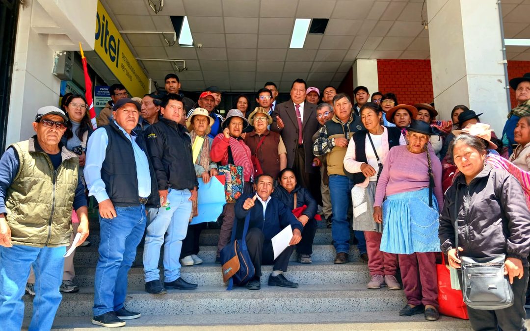 EL TAMBO LOGRA COMPROMISOS DEL GORE JUNÍN PARA IMPULSAR MILLONARIAS OBRAS